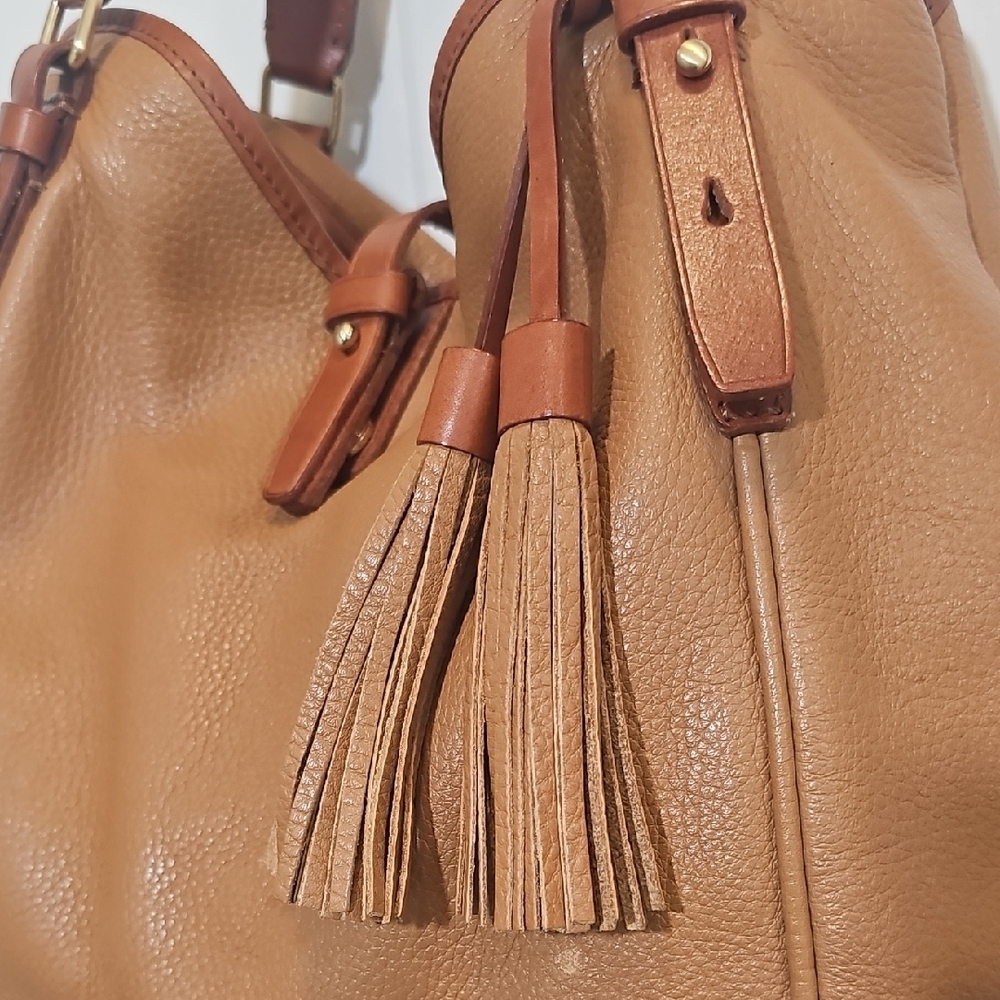 J. Crew Grain Leather Hobo Bag - Picture 3 of 12
